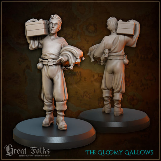 Great Folks, Part 2 | NPCs, Villagers, Nobles, Tavern, Criminals | Tabletop Gaming Miniatures Collection | Great Grimoire