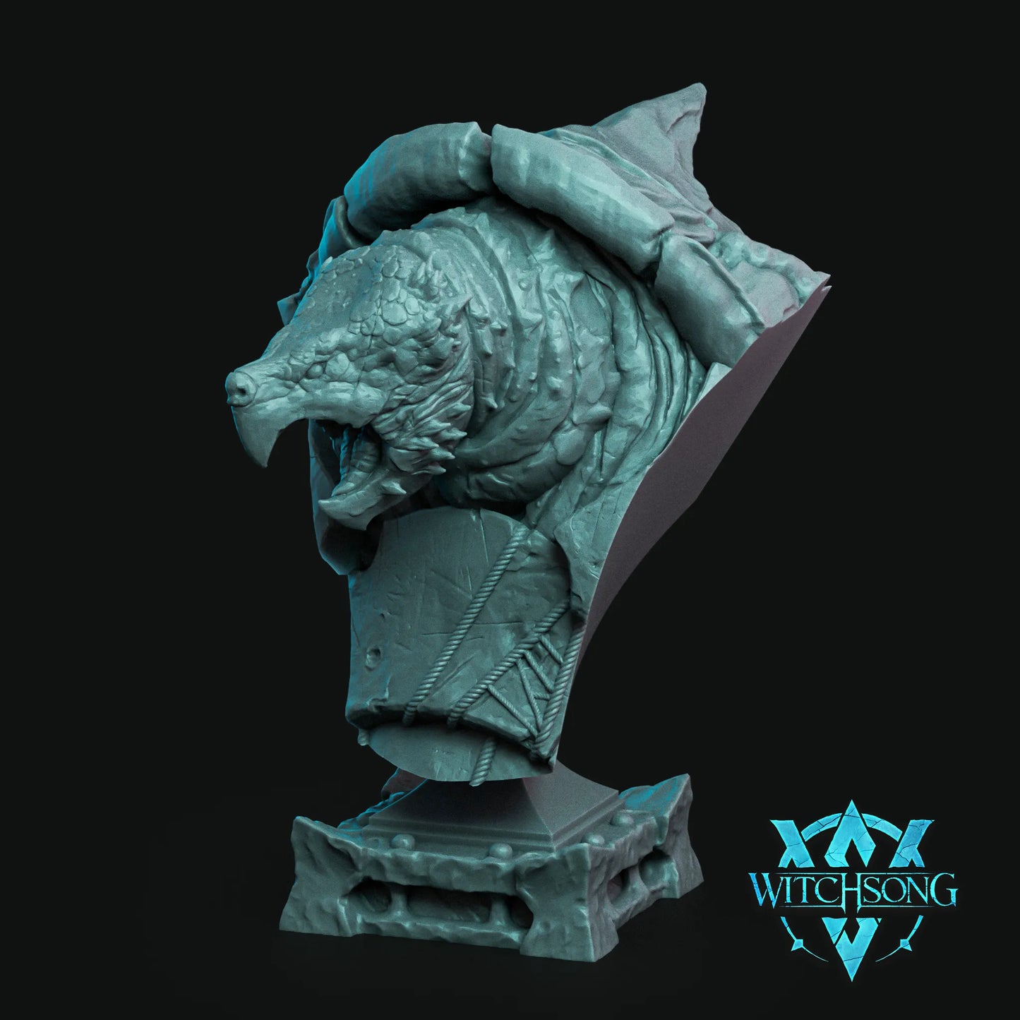 Torsus, River God | Mini or Bust | Monster Miniature Statue | Witchsong Miniatures