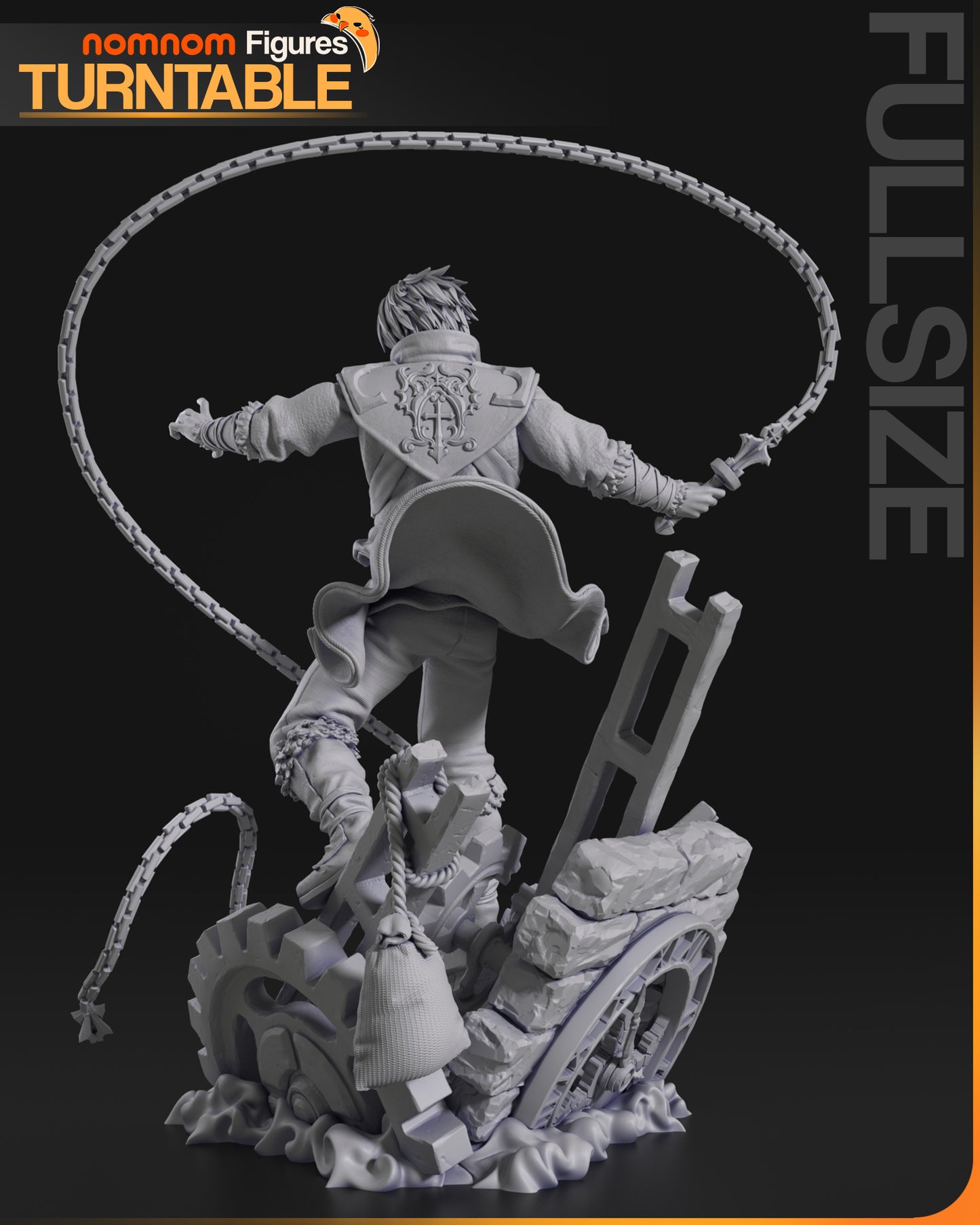 Vampire Hunter | Resin Garage Kit Figure Show Fan Art | Nomnom Figures