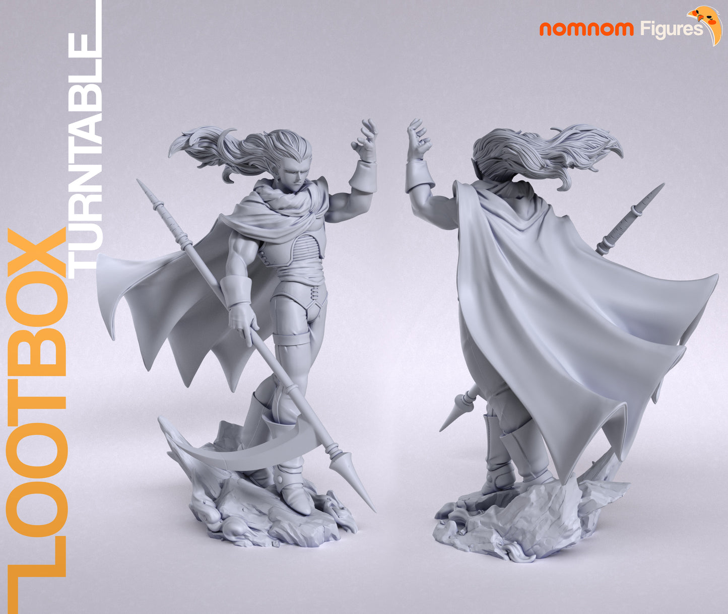 Dark Heir | Resin Garage Kit Figure Game Fan Art | Nomnom Figures