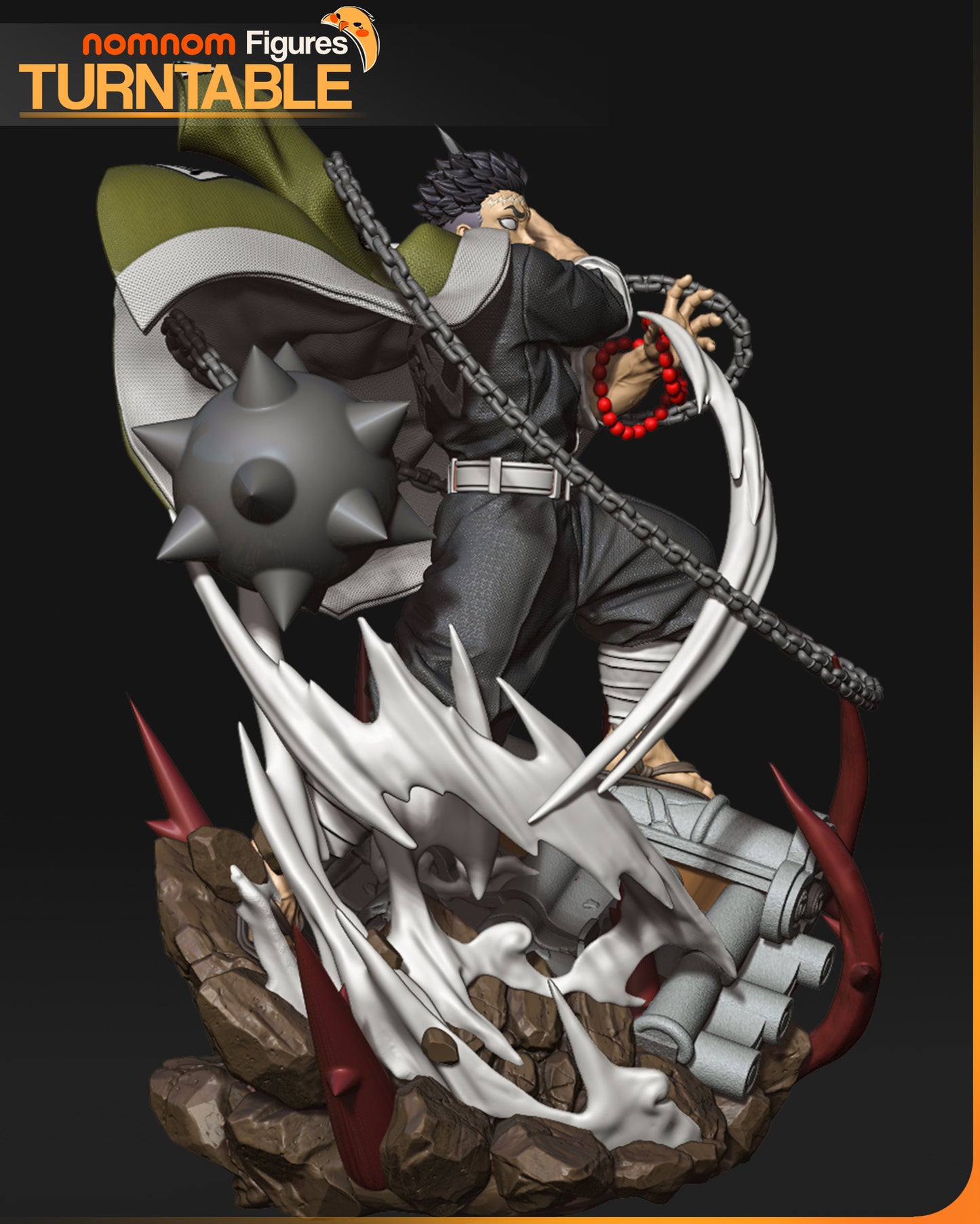 1:10 Stone Guardian | Resin Garage Kit Figure Fan Art | Nomnom Figures