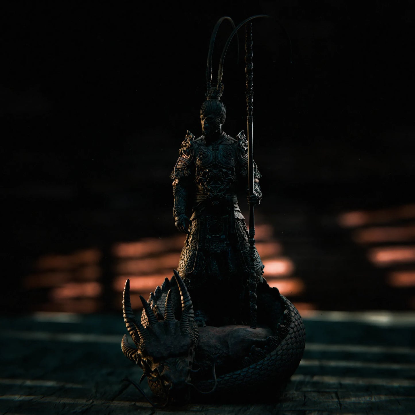 1:12 Sun Wukong, Chinese Legend Monkey King | 3D Printed Resin Garage Kit Figure | CA 3D Studios