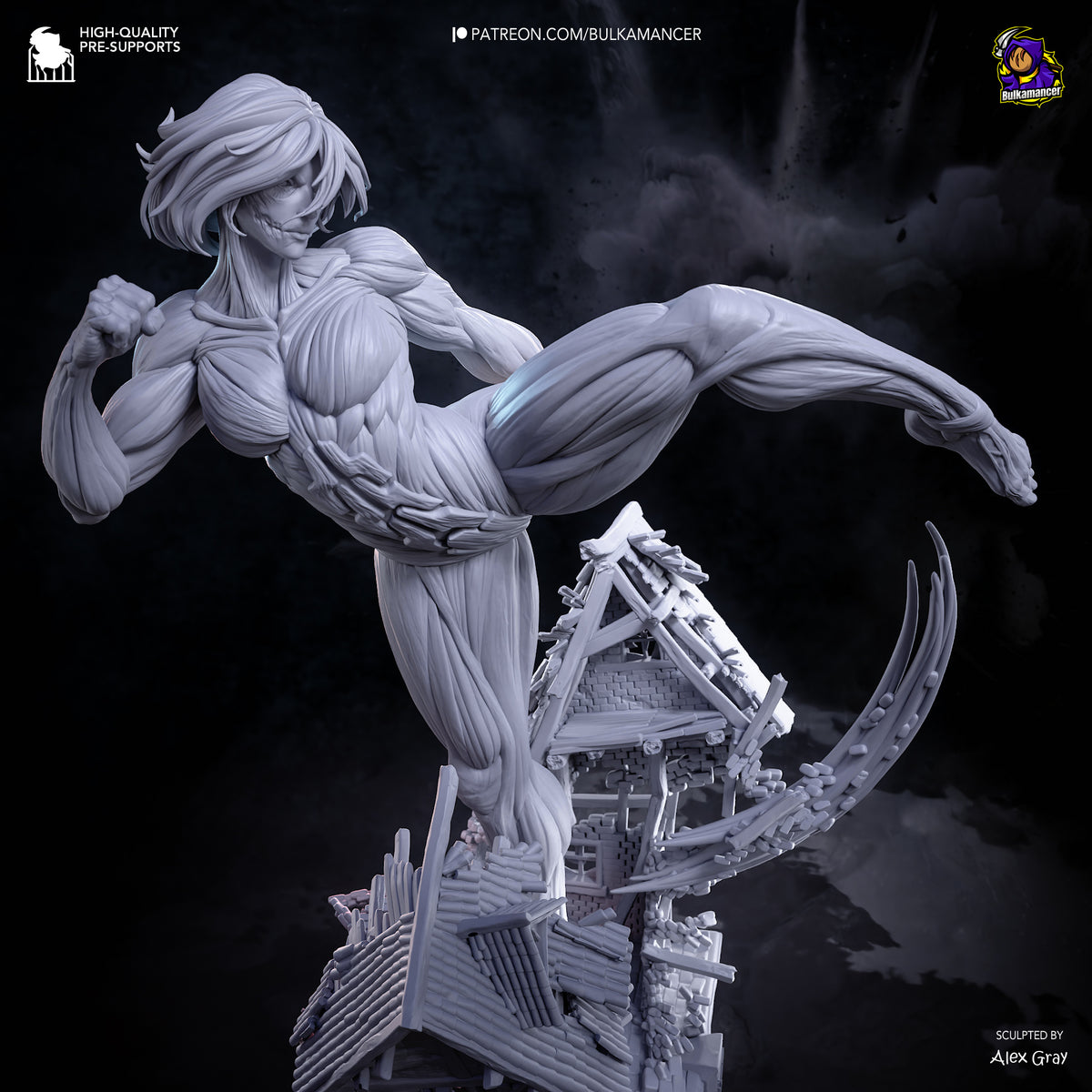 Ingeniero de escuadrón aerotransportado | Figura de kit de resina para garaje | Bulkamancer Sculpts