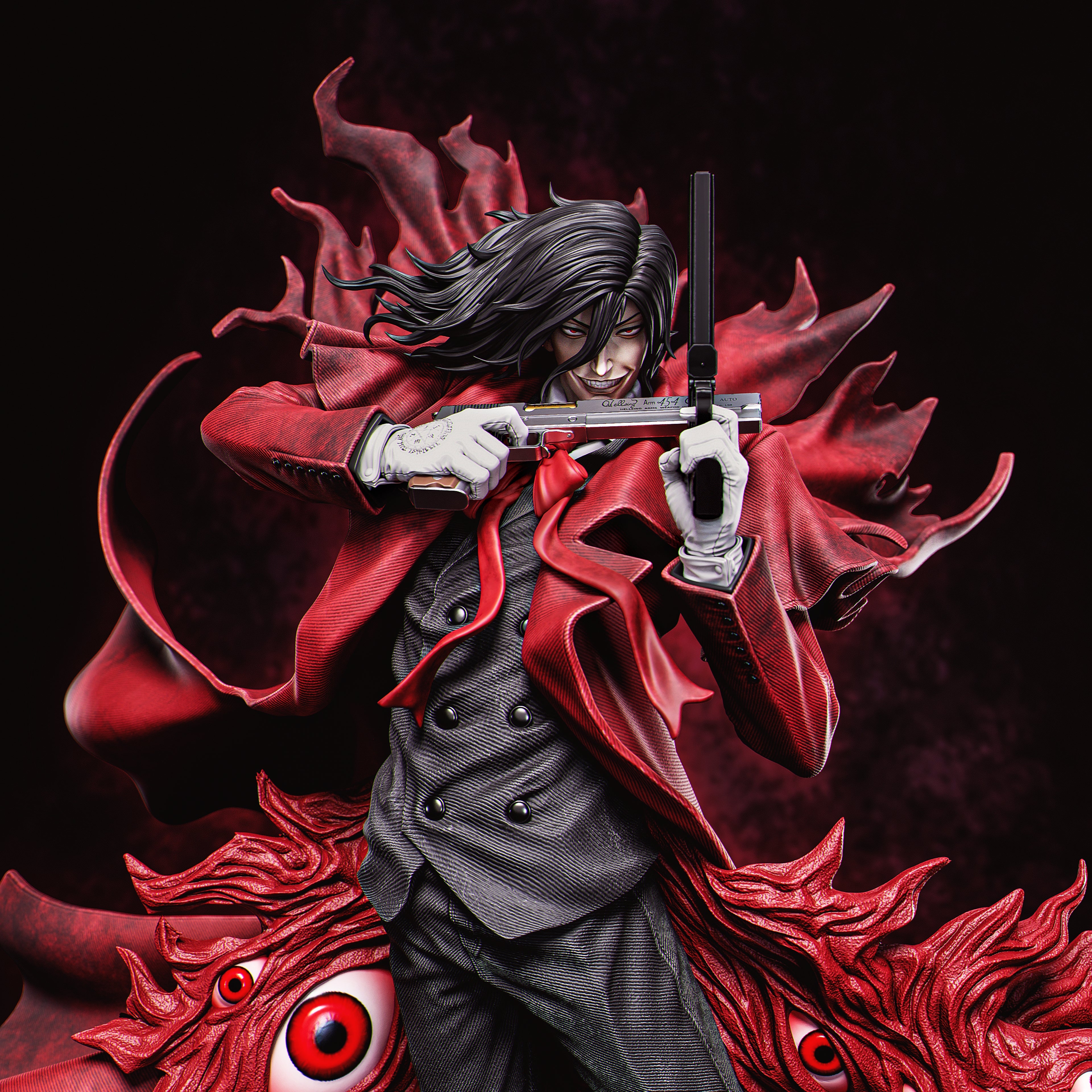 Crimson Revenant Resin Garage Kit