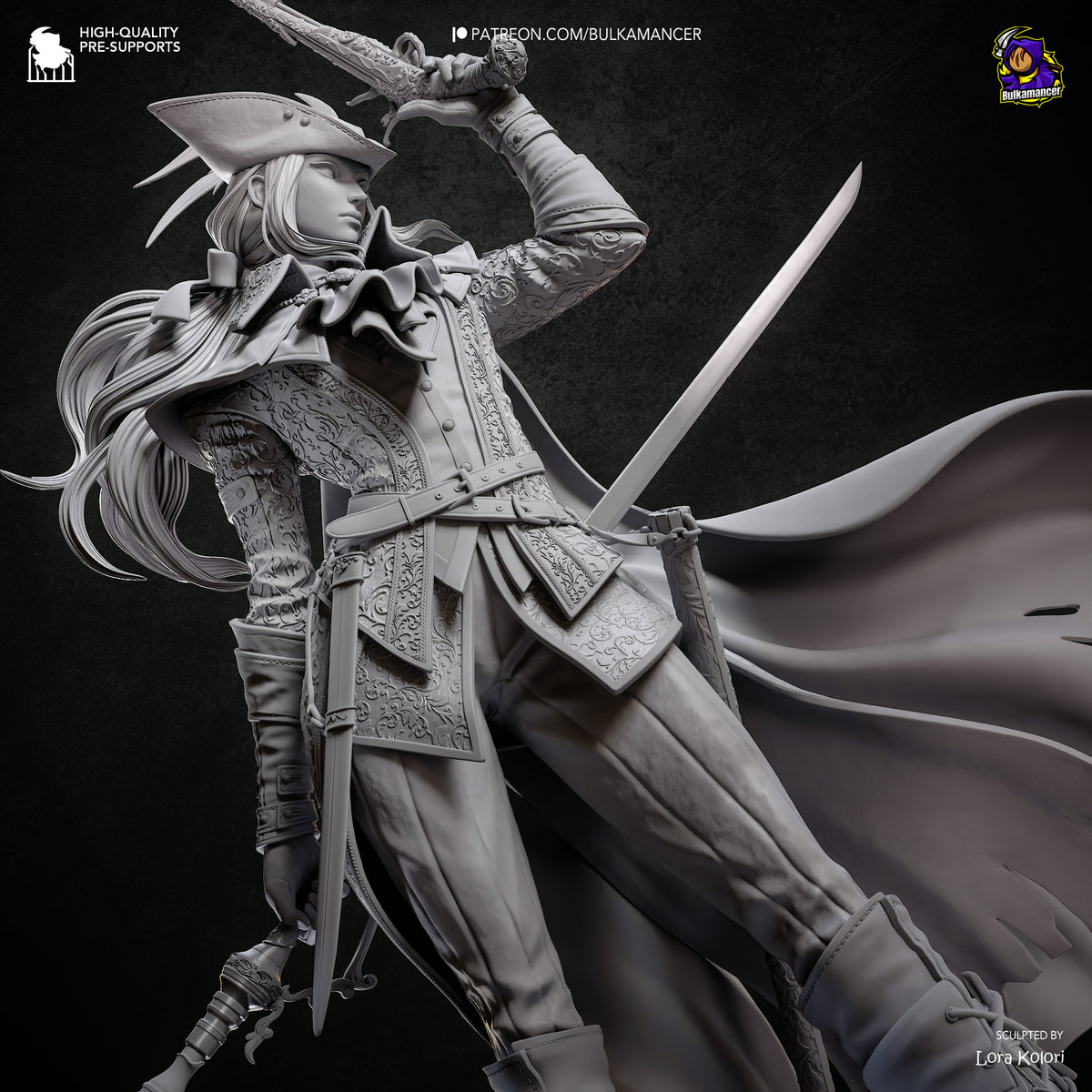 Clocktower Guardian | Resin Garage Kit Figure | Bulkamancer Sculpts