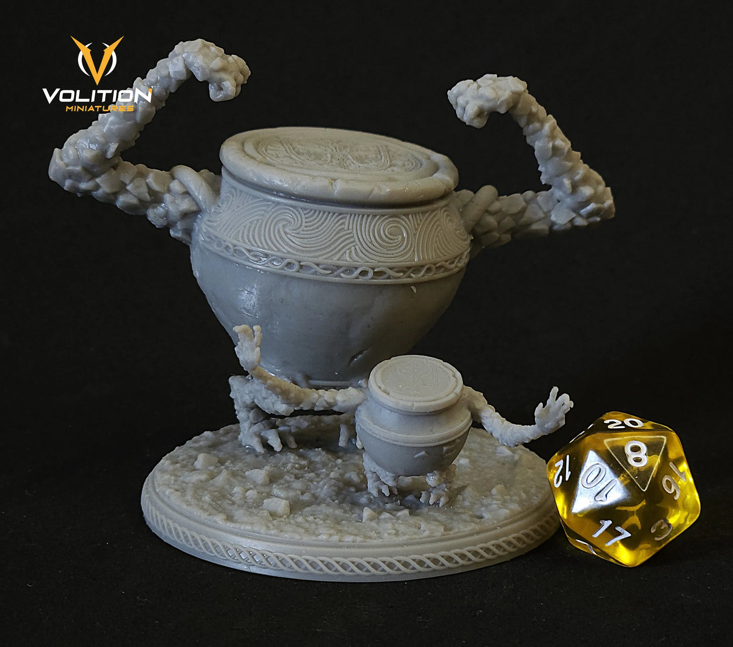 Uncle & Nephew, Alexander & Jar Bairn | Gaming Miniature TTRPG D&D | Volition Miniatures