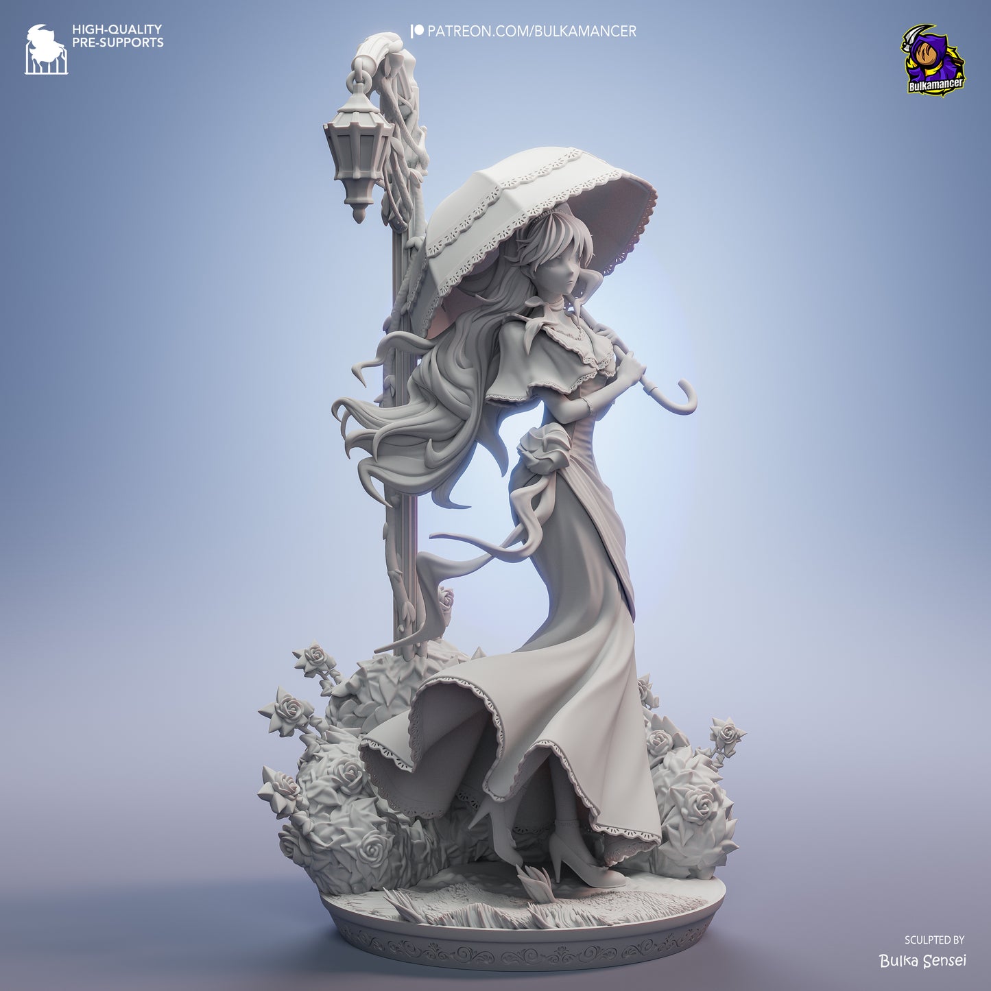 Hija Falsa | Figura de resina Garage Kit | Bulkamancer Sculpts