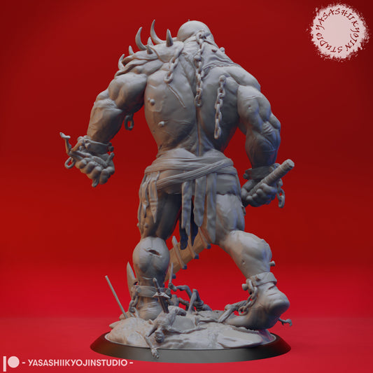 Grave Titan | TABLETOP SCALE | D&D TTRPG Monster Miniature | Yasashii Kyojin Studio