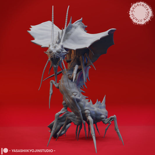 Remorhaz | TABLETOP SCALE | D&D TTRPG Monster Miniature | Yasashii Kyojin Studio