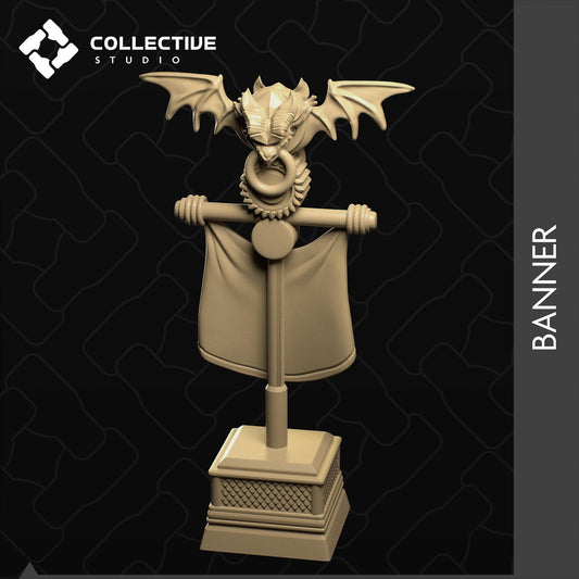 Banners | D&D Scatter Miniature | Collective Studio
