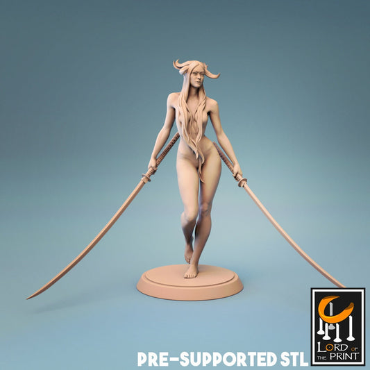 Succubus | TABLETOP SCALE | TTRPG Monster Miniature | Rescale Miniatures