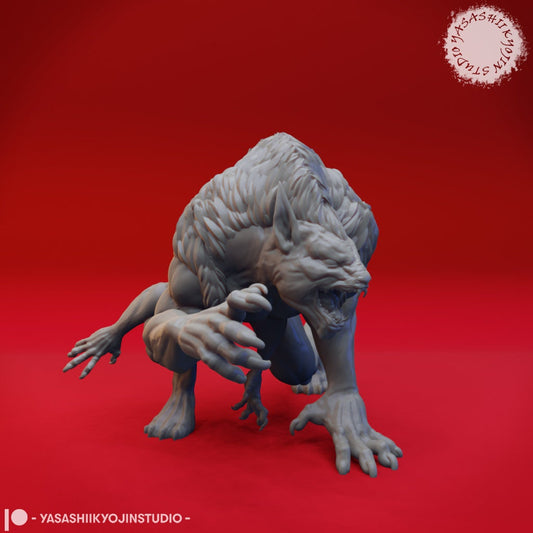 Draegloth | TABLETOP SCALE | TTRPG Monster Miniature | Yasashii Kyojin Studio