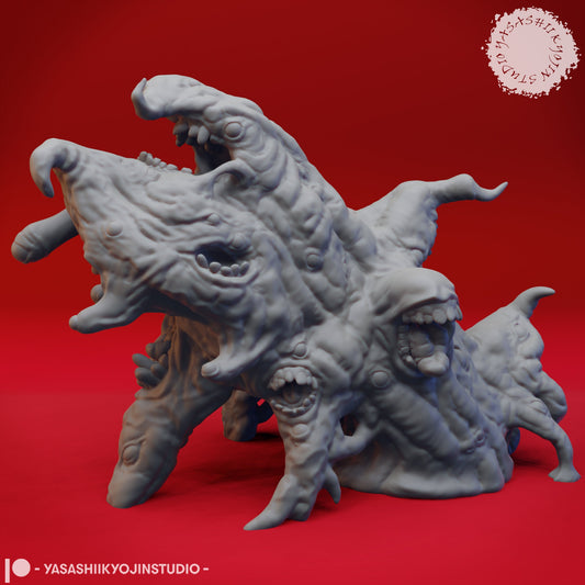 Gibbering Mouther | TABLETOP SCALE | D&D TTRPG Monster Miniature | Yasashii Kyojin Studio