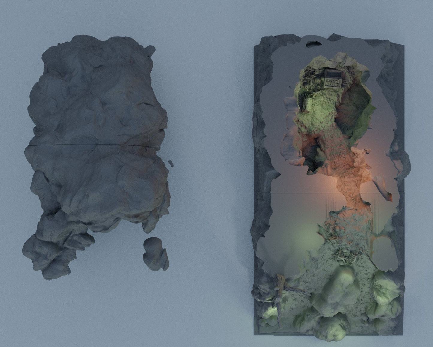 Troll Cave | D&D Playable 3D Printed Building | MiniatureLand