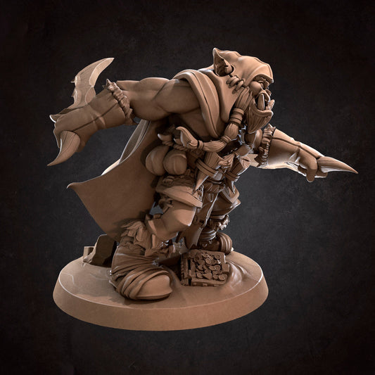 Bugbear Reaver, Rogue | D&D TTRPG Miniature | Bite the Bullet