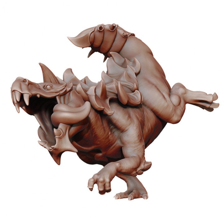 Cute Baby Monsters miniature set from D&D by Tattles Told 3D, featuring small, detailed baby monster figures for tabletop gaming.