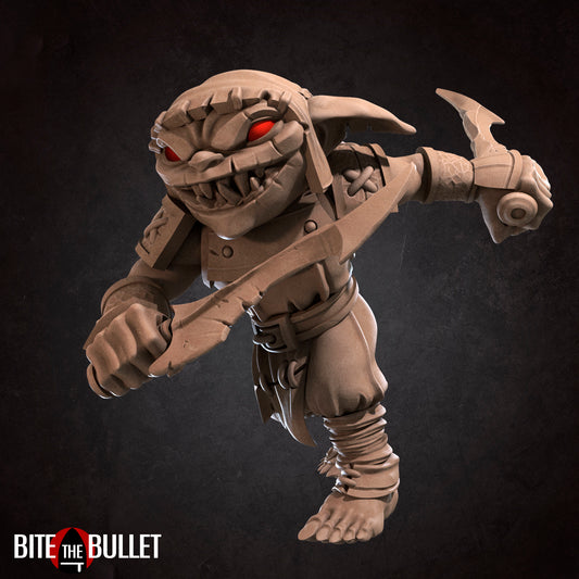 Goblin Ranger | TABLETOP SCALE | D&D TTRPG Miniature | Bite the Bullet
