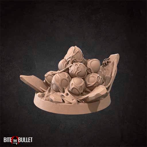Arachnophobia Pack | D&D Spider Nest Scatter Scenery | Bite the Bullet