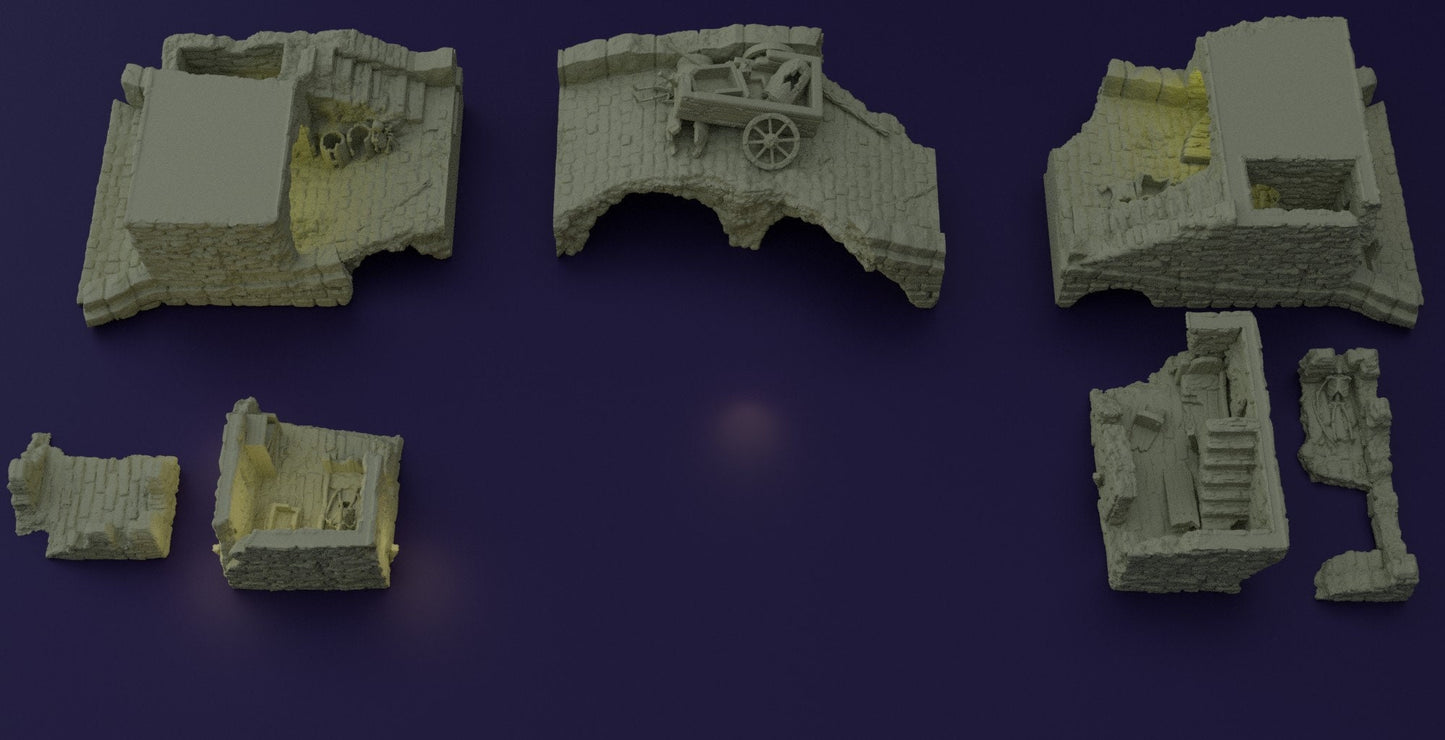 Abandoned Patrol Bridge | Playable 3D Printed Building | MiniatureLand