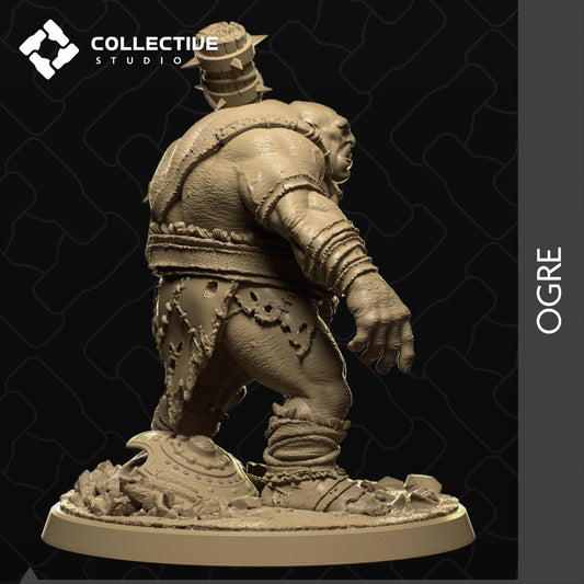 Ogre | Tabletop Gaming Mini or Display Figure | Collective Studio
