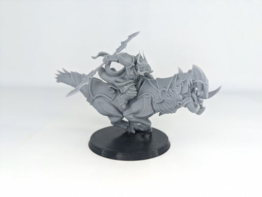 Dark Rider | TABLETOP SCALE | D&D TTRPG Miniature | Manuel Boria