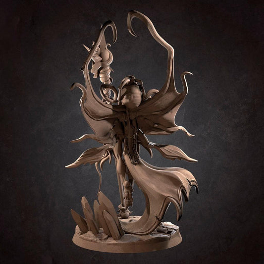 Kendar, Cthulu Monster | TABLETOP SCALE | D&D TTRPG Miniature | Bite the Bullet | Unpainted, Unplated Resin 8k