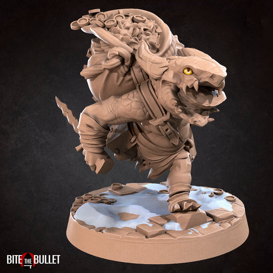 Kobold Rogue | TABLETOP SCALE | D&D TTRPG Miniature | Bite the Bullet