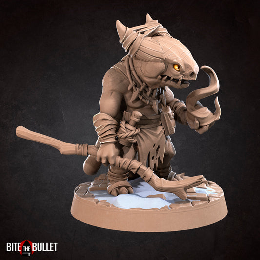 Kobold Sorcerer | TABLETOP SCALE | D&D TTRPG Miniature | Bite the Bullet