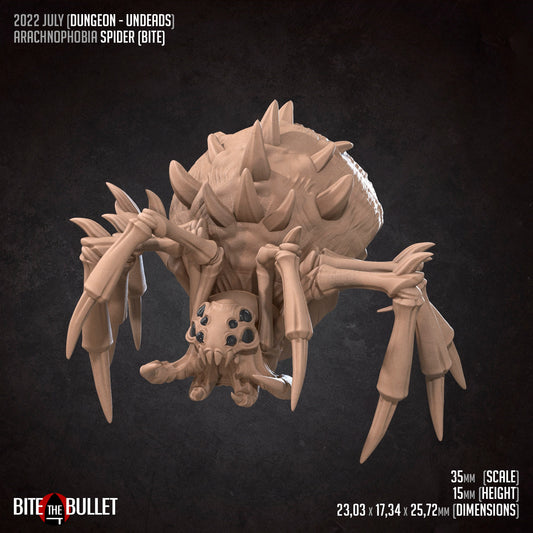Spiders Pack | TABLETOP SCALE | D&D TTRPG Pathfinder Miniature | Bite the Bullet