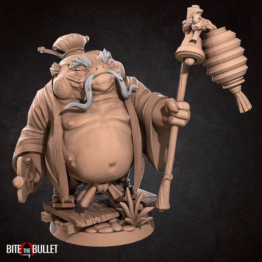 Temple Protector | TABLETOP SCALE | D&D TTRPG Miniature | Bite the Bullet | Unpainted, Unplated Resin 8k