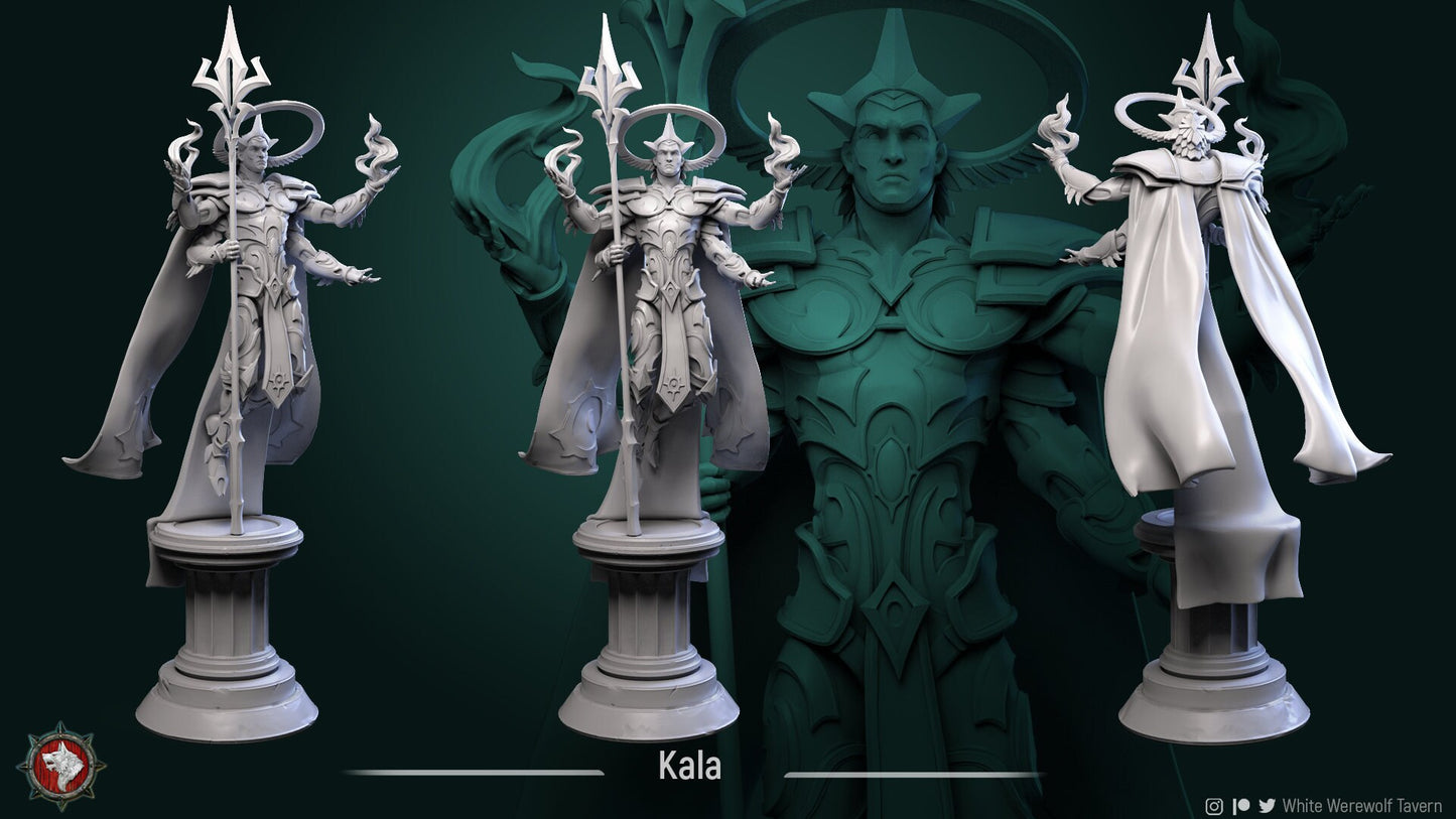 Kala the Punishing Judge | TABLETOP SCALE | TTRPG Miniature | White Werewolf Tavern