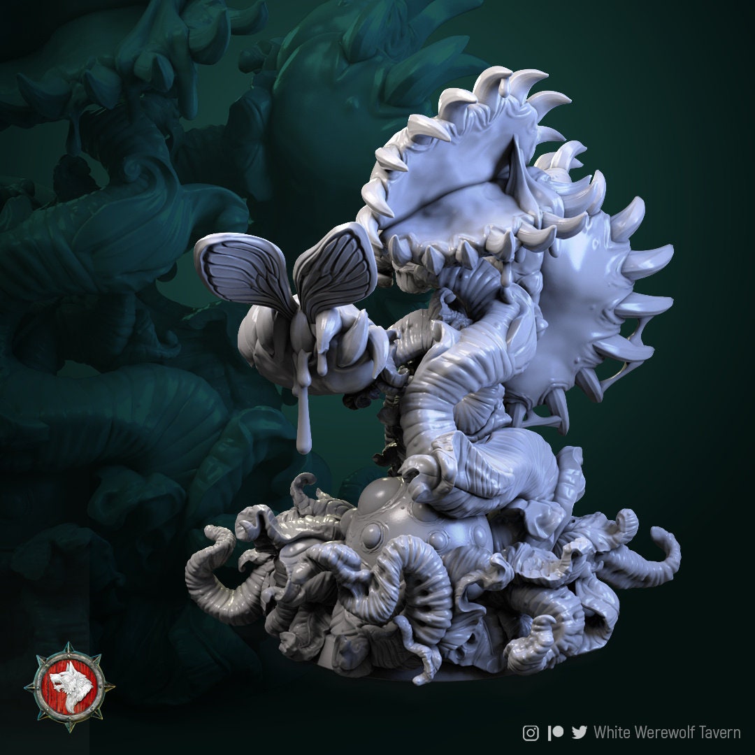 Evil Flowers | TABLETOP SCALE | TTRPG Miniature | White Werewolf Tavern