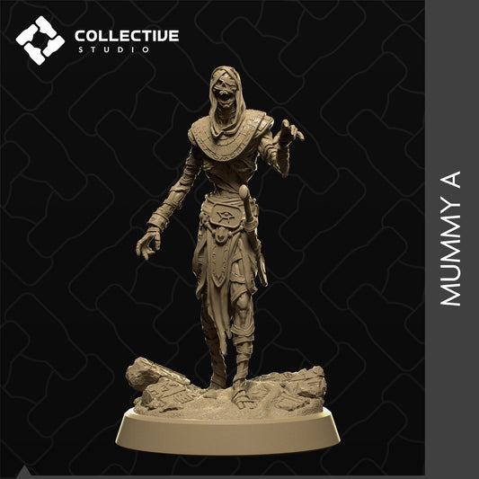Mummies | Tabletop Gaming Minis or Display Figures | Collective Studio