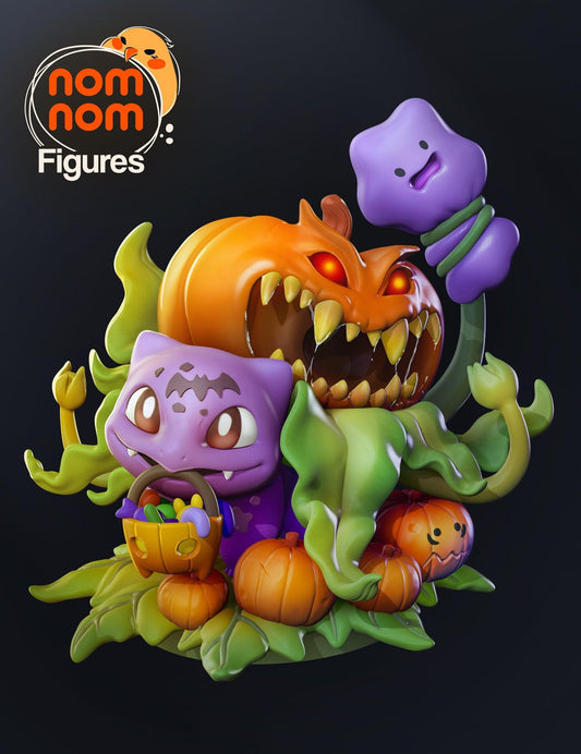 Trick-or-Treater | Resin Garage Kit Figure Anime Game Fan Art | Nomnom Figures