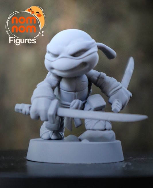 Teenage Turtle Warriors | Resin Garage Kit Figure Show Fan Art | Nomnom Figures