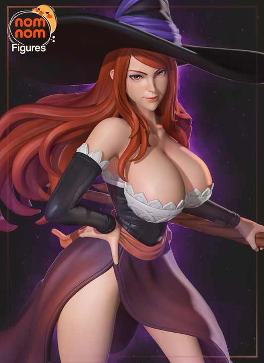 Witchy Hero | Resin Garage Kit Figure Video Game Fan Art | Nomnom Figures