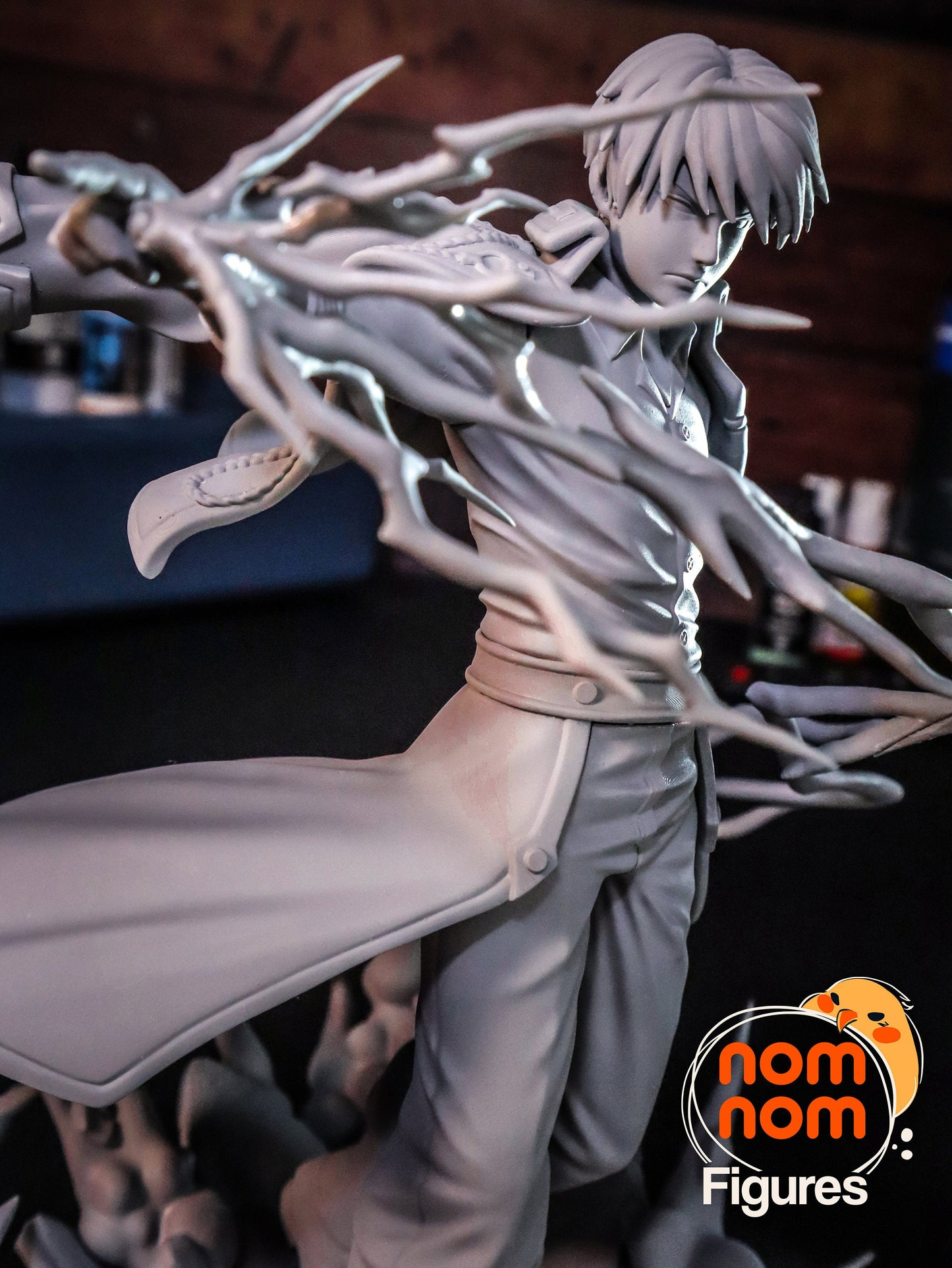 Fiery Colonel | Resin Garage Kit Figure Anime Manga Fan Art | Nomnom Figures