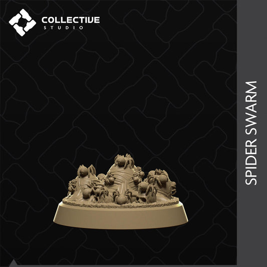 Spider Swarm | Tabletop Gaming Mini or Display Figure | Collective Studio