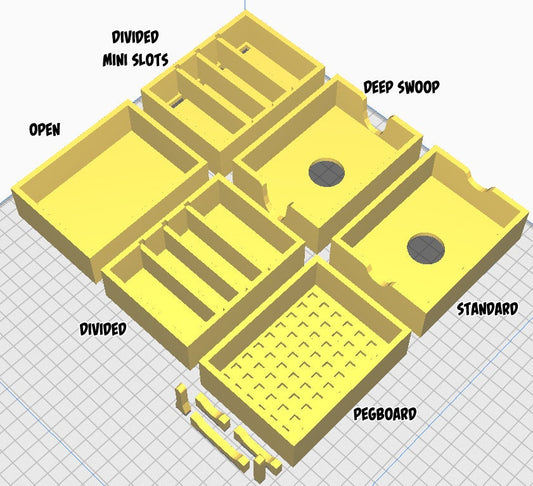 The Mini Mini Tome | 3D Printed Gaming Storage Accessory | XYKit