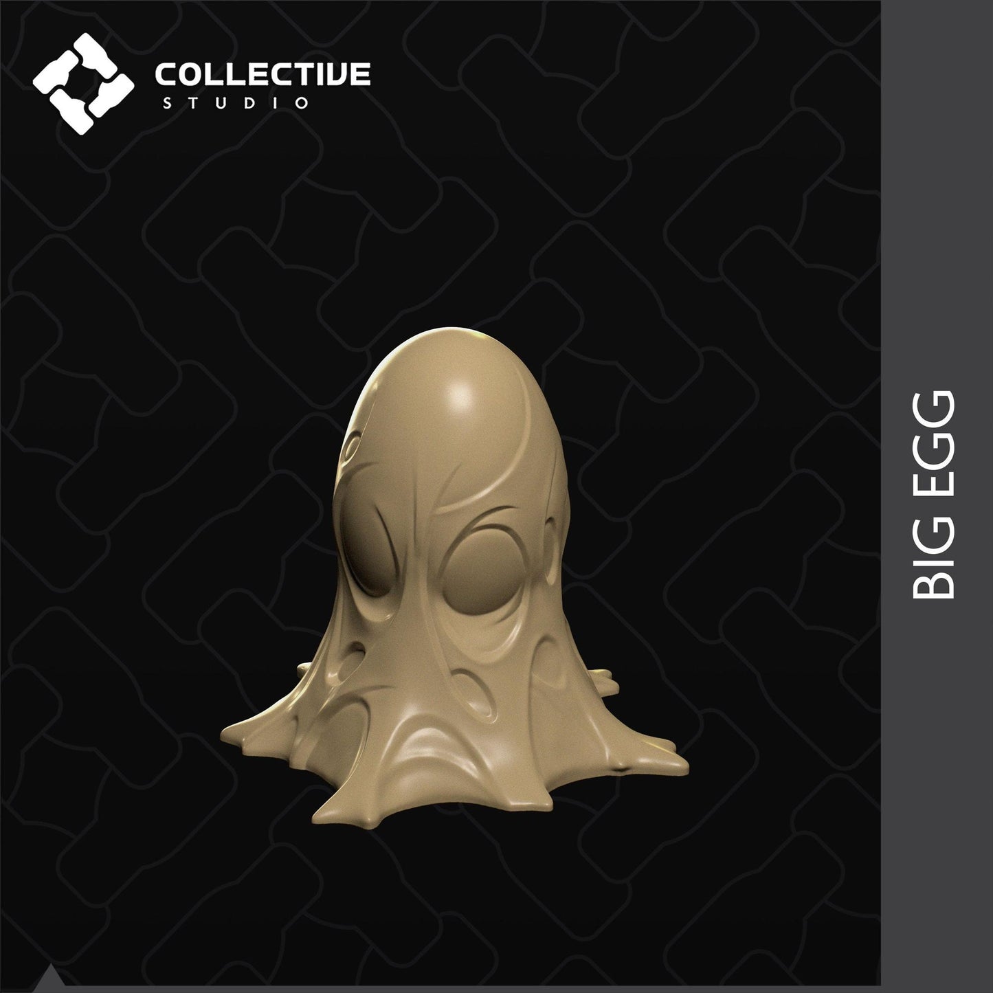 Big Egg | D&D Scatter Miniature | Collective Studio