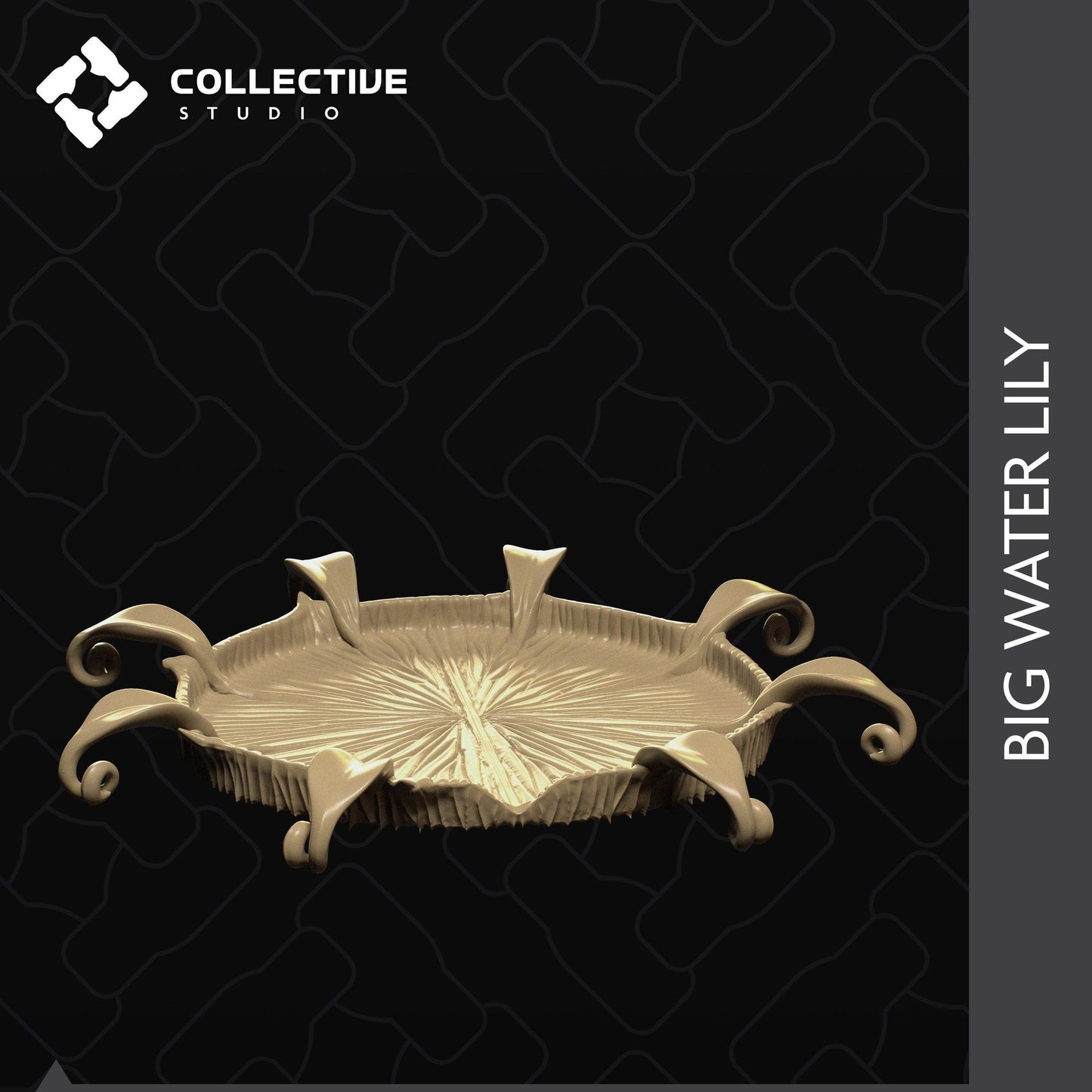 Big Water Lily | D&D Scatter Miniature | Collective Studio