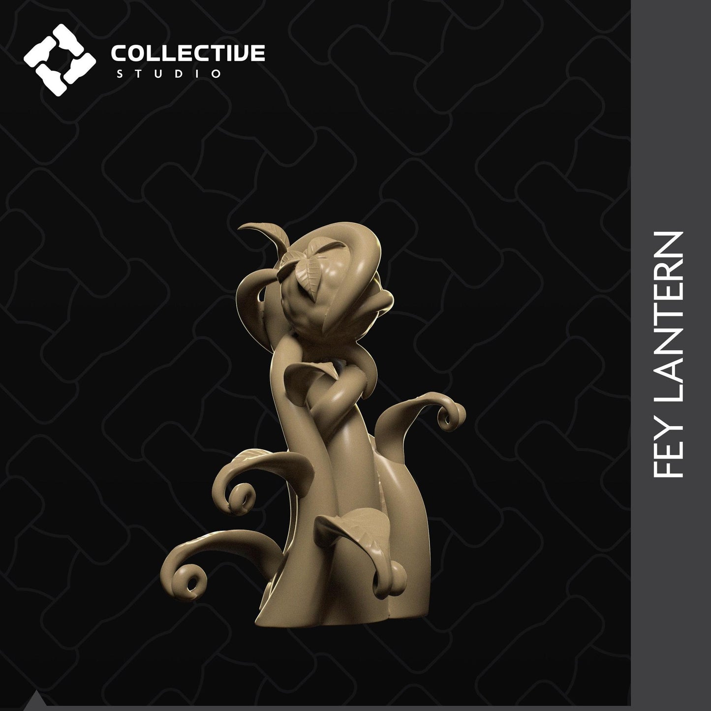 Fey Lantern | D&D Scatter Miniature | Collective Studio
