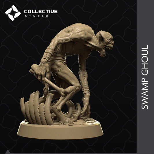 Swamp Ghoul | Tabletop Gaming Mini or Display Figure | Collective Studio