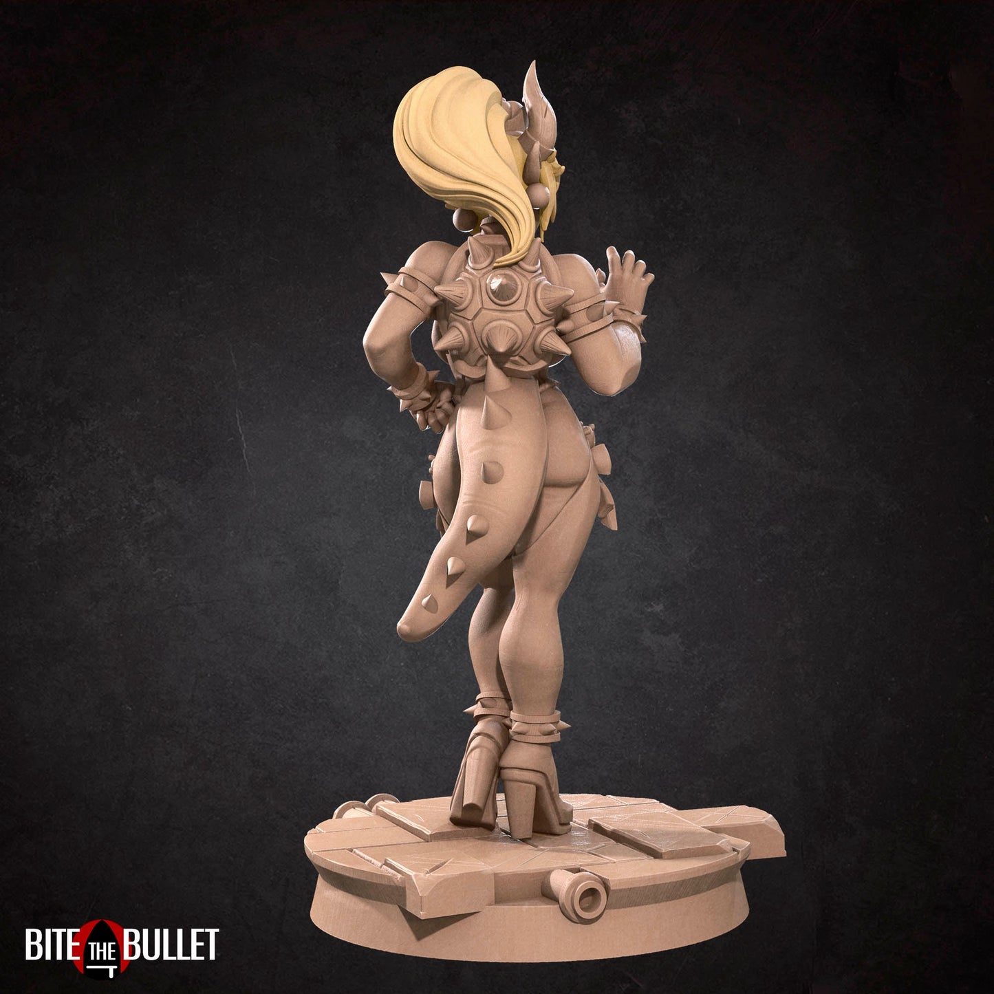 Exxotic Penelope, Tortle Princess | Pinup SFW NSFW Model Miniature | Bite the Bullet
