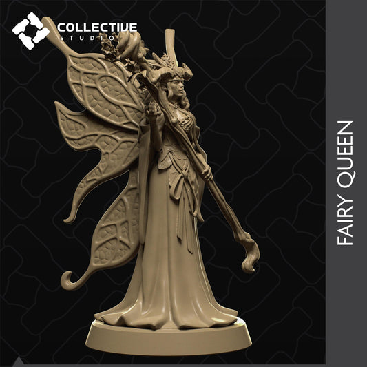 Fairy Queen, Titania | Tabletop Gaming Mini or Display Figure | Collective Studio