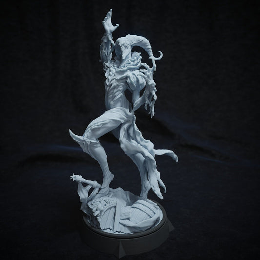 The Shatterer, Boss Monster Devil Jester | Tabletop or Display Scale | TTRPG Miniature | Cripta Studios