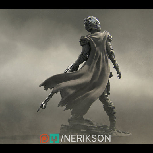 Alyara the Traveler, Spacer | Garage Resin Kit Statue | Scifi Miniature | Nerikson