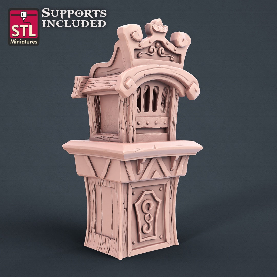 Carnival 1 NPC Set | Tabletop Scale | D&D TTRPG Miniature | STL Miniatures