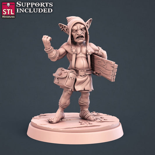 Carpenter NPC Set | Tabletop Scale | D&D TTRPG Miniature | STL Miniatures
