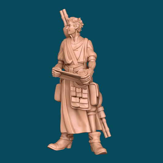 River a Tiefling Medic | D&D TTRPG Miniature | Awkward Penguin Minis